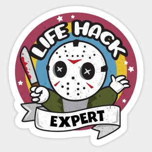 Life Hack Expert Sticker